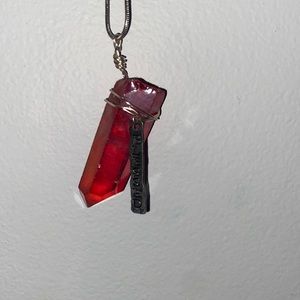 Pink Tourmaline Necklace